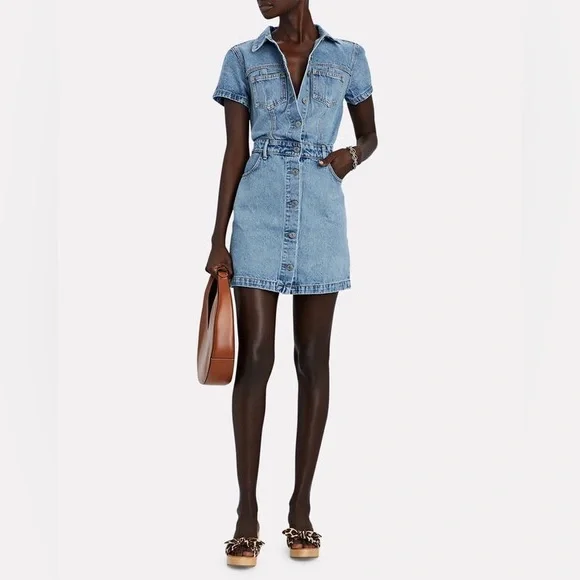 GRLFRND
Macie Denim Mini Dress - Picture 3 of 14